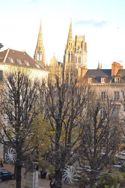 Hotel Des Carmes - Rouen Exteriör bild