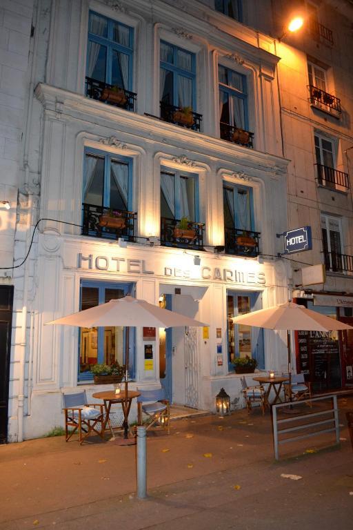 Hotel Des Carmes - Rouen Exteriör bild
