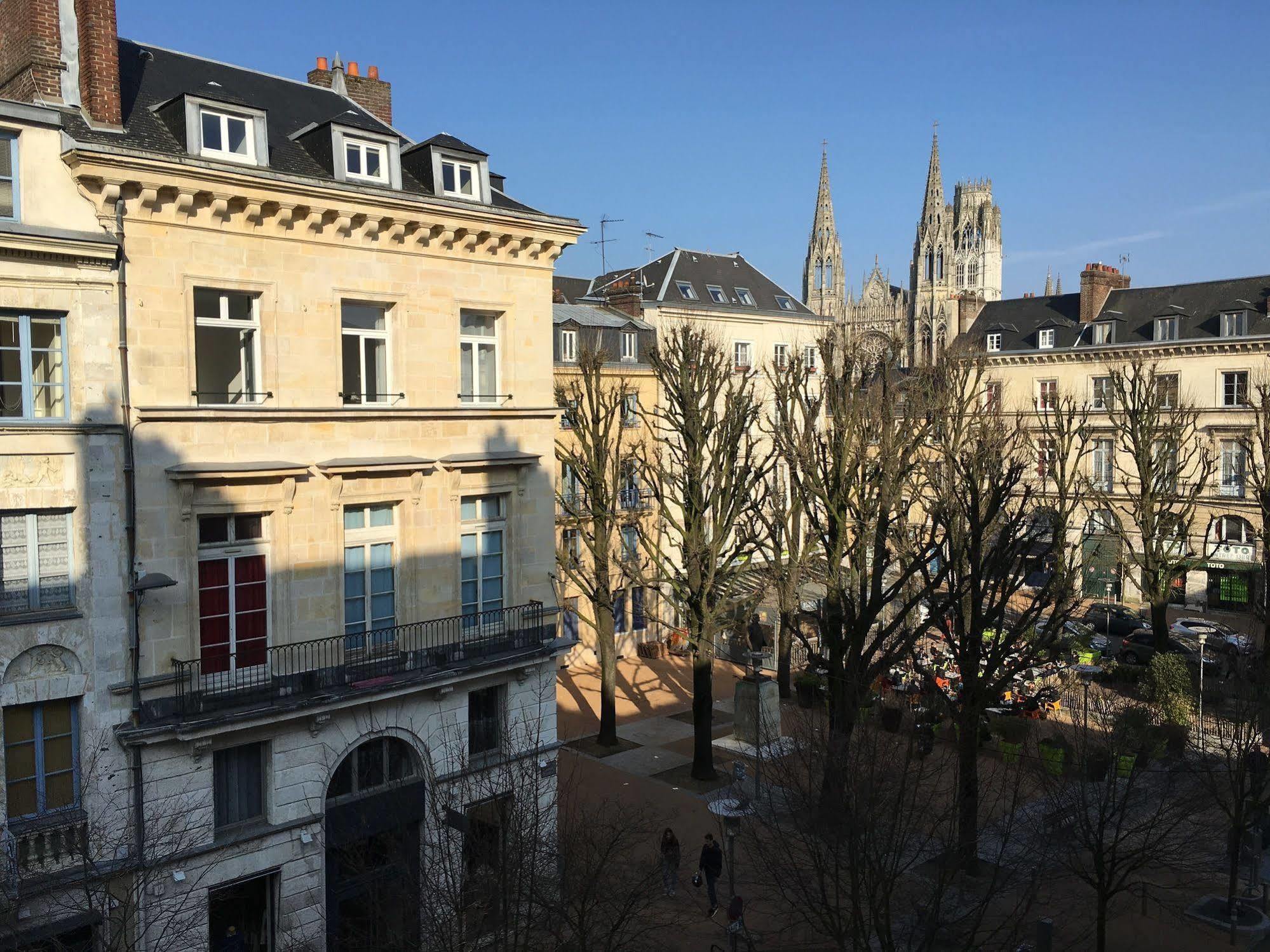 Hotel Des Carmes - Rouen Exteriör bild